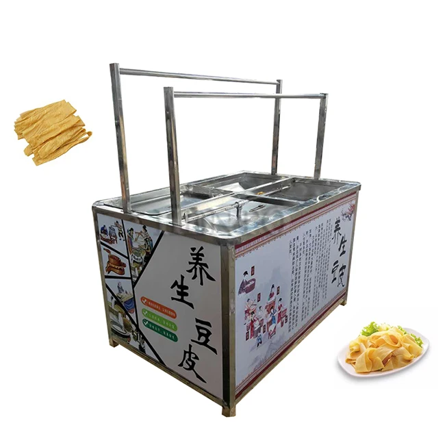 Soybean oil skin machine
